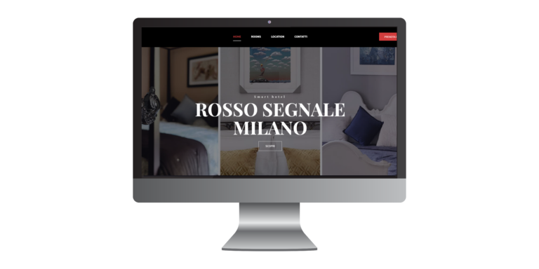 screen desktop progetto rosso segnale